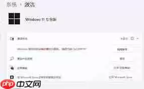 如何激活windows11数字权利