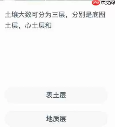 土壤大致可分为三层分别是底图土层心土层还有什么