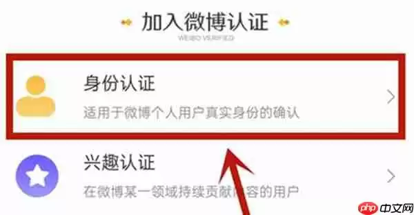 微博大v认证申请方法