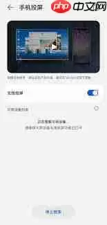 华为智慧屏投搜索不到设备怎么办