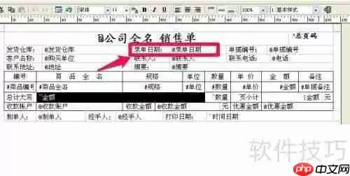 管家婆软件销售单格式设置指南