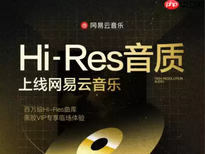 网易云音乐Hi-Res音质怎么开启