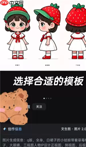 怎么用即梦ai生成ip三视图 即梦ai生成ip三视图教程