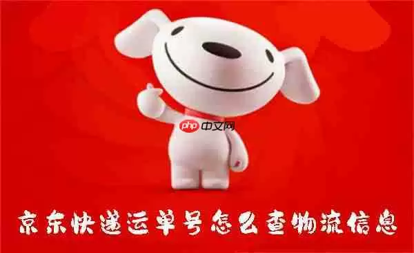 京东快递运单号怎么查物流信息