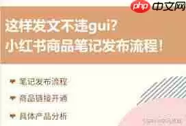 小红书如何发布商品