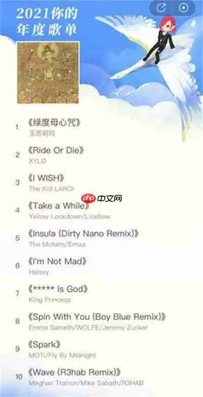 网易云音乐2021年年度歌单怎么生成