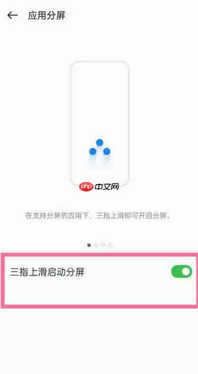 真我gt2大师探索版分屏功能怎么开启
