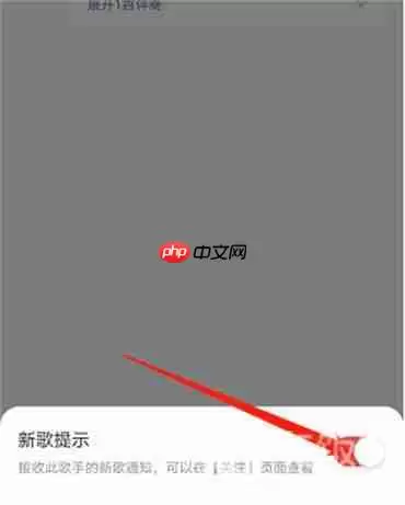 网易云音乐新歌提醒功能如何关闭