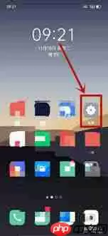 oppo返回图标在哪里设置