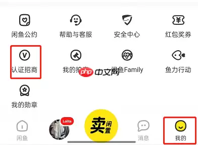 闲鱼玩家认证入口在哪