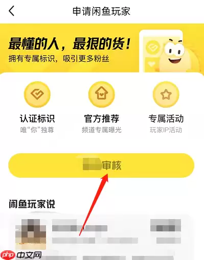 闲鱼玩家认证入口在哪