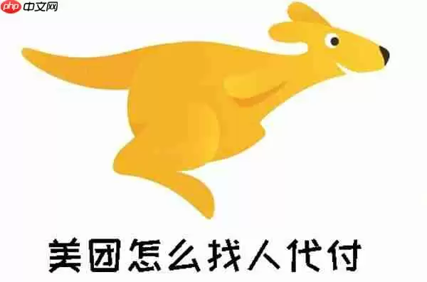 美团怎么找人代付