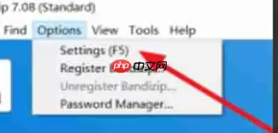 bandzip怎么设置中文