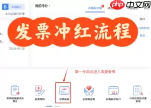 电子税务局红冲发票操作流程 电子税务局红冲发票后税费会自动退么