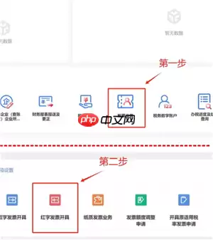 电子税务局红冲发票操作流程 电子税务局红冲发票后税费会自动退么