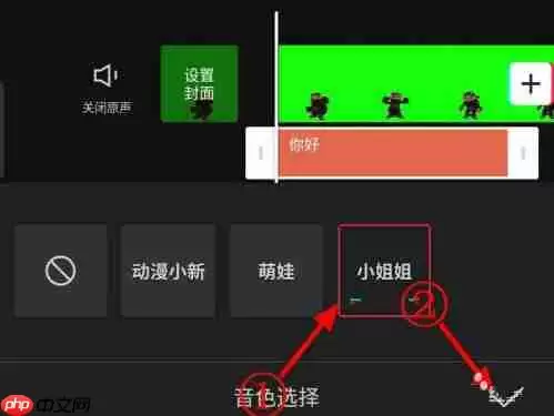 剪映字幕转换成声音的流程是什么