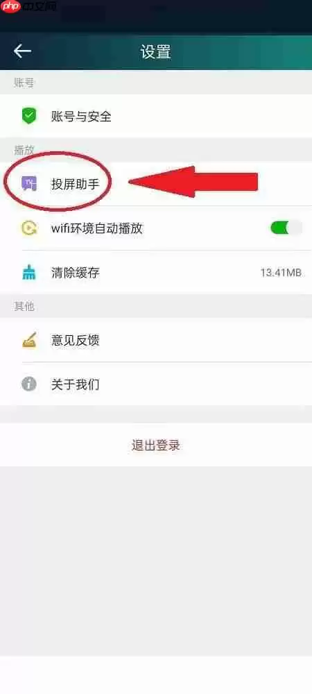 爱奇艺体育怎么查看投屏？爱奇艺体育查看投屏教程