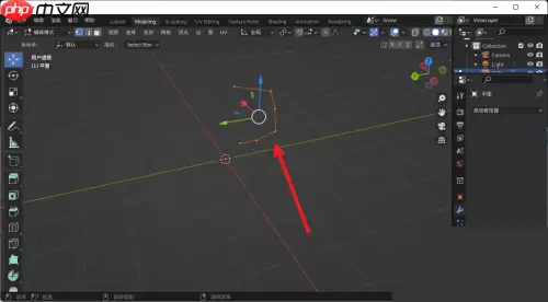 Blender怎么旋绕挤出？Blender旋绕挤出教程