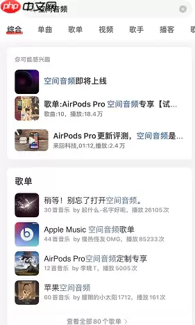 网易云音乐空间音频怎么进入