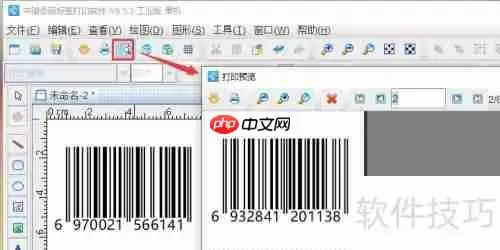 条码打印软件实现Access数据批量打印商品条码