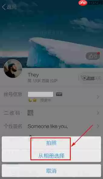 QQ如何设置头像？QQ设置头像流程说明