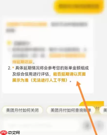 美团延期还款怎么办理