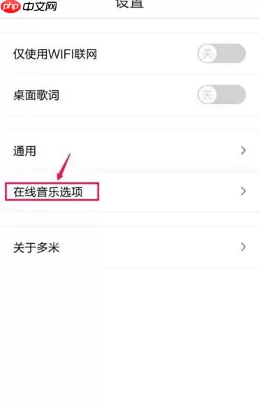 多米音乐怎么取消边听边存歌曲？取消边听边存歌曲的方法说明