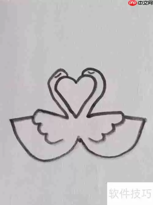 如何快速掌握天鹅简笔画技巧？