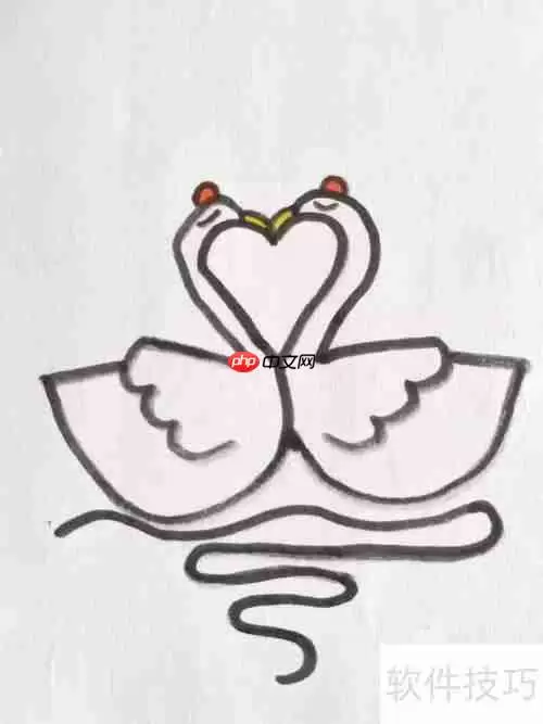 如何快速掌握天鹅简笔画技巧？