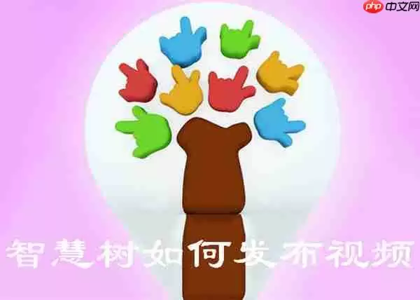 智慧树如何发布视频