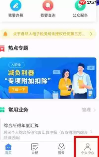 个人所得税关怀模式怎么开启