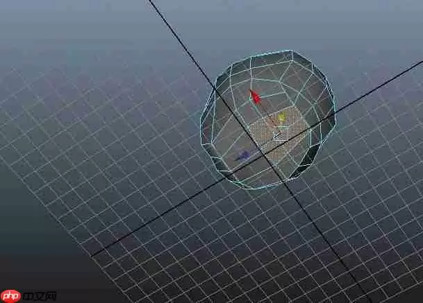 maya怎么为模型某部分加边线？为模型某部分加边线步骤介绍