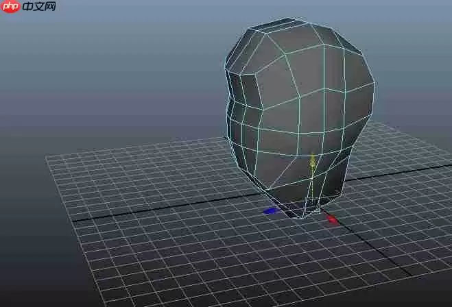 maya怎么为模型某部分加边线？为模型某部分加边线步骤介绍