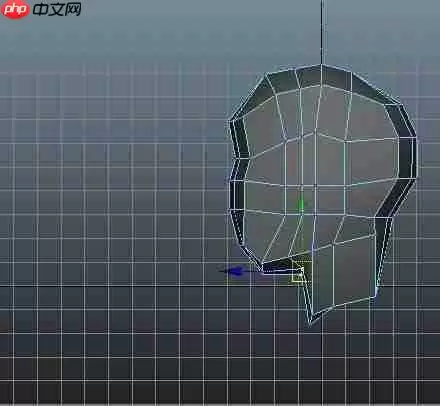 maya怎么为模型某部分加边线？为模型某部分加边线步骤介绍