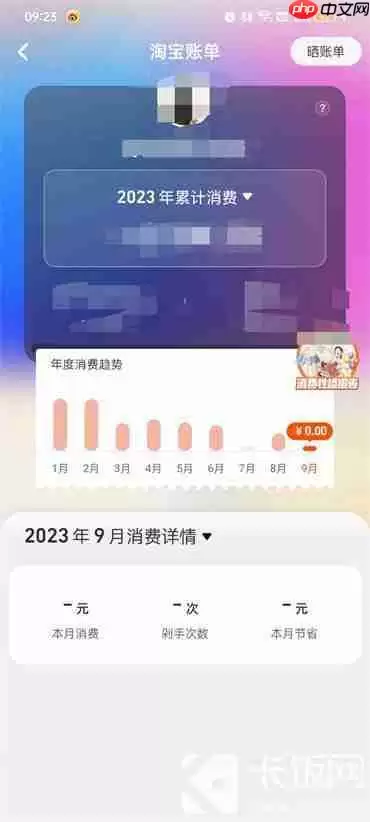 淘宝账单怎么查询