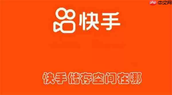 快手储存空间在哪