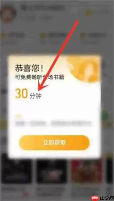 懒人听书畅听模式怎么开启