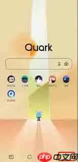 夸克浏览器如何开启无图浏览