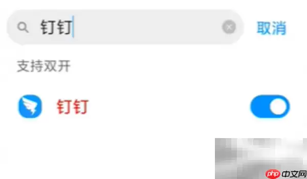 钉钉分身打开方法