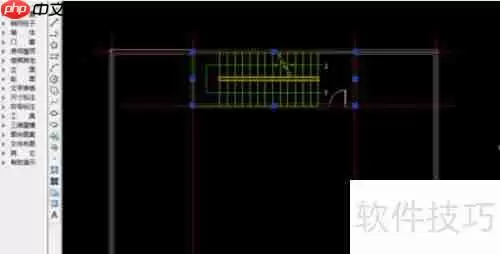 天正建筑2014绘制建筑物顶层平面图教程