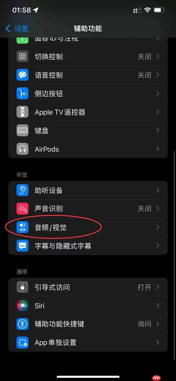 苹果14plus来电闪光灯怎么启动