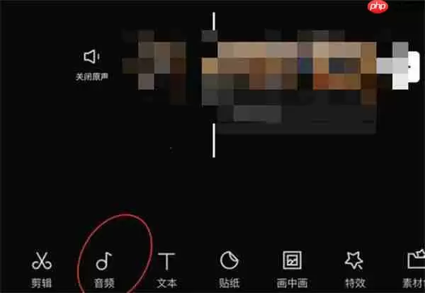 剪映怎么添加视频旁白