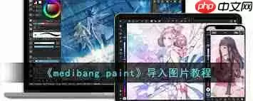 medibangpaint如何导入图片