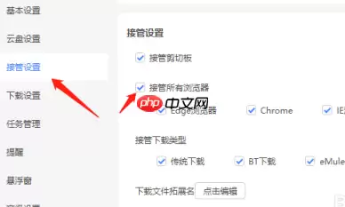 迅雷11如何设置接管所有浏览器?迅雷11设置接管所有浏览器的方法