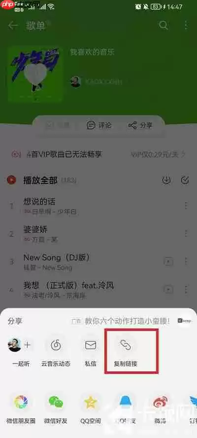 波点音乐怎么导入网易云歌单
