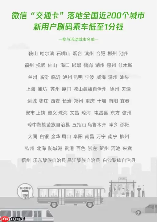 微信交通卡功能怎么开通？微信交通卡功能开通流程图文分享