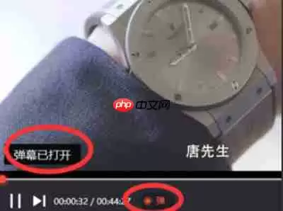 腾讯视频怎么自定义弹幕速度