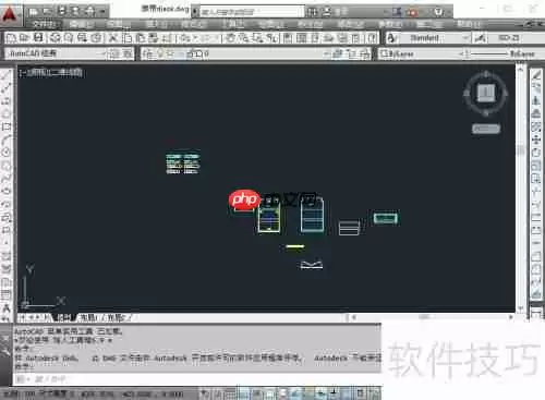 打开DXF文件时图形被放弃的解决方法