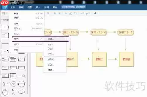 流程图软件绘制操作步骤指南