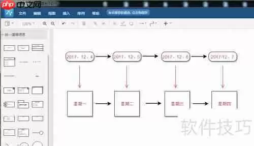 流程图软件绘制操作步骤指南